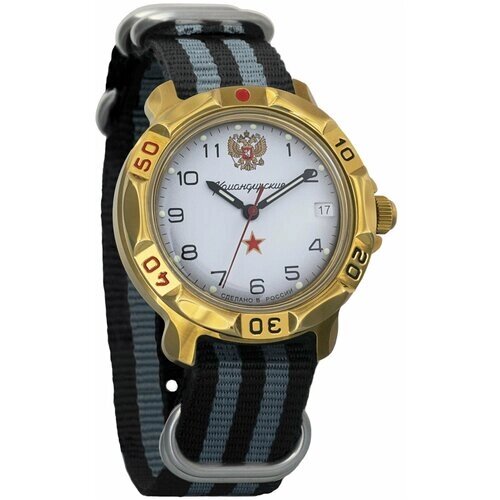 Наручные часы Восток Мужские наручные часы Восток Командирские 819322, серый