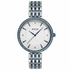 Наручные часы WESSE женские WWL109206, Кварцевые, 37 мм, синий