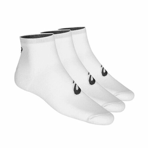 Носки ASICS ASICS 3PPK quarter sock, размер XL, белый