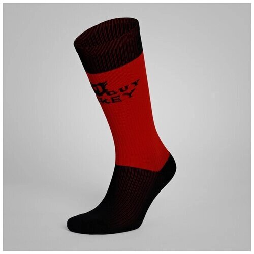 Носки MAD GUY, размер 38-40, красный, черный