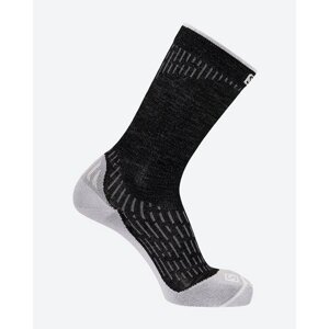 Носки Salomon, размер M, серый, черный