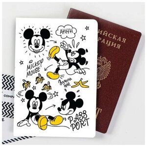 Обложка для паспорта Disney, мультиколор