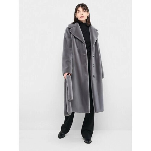 Пальто ALEF, размер 52, серый