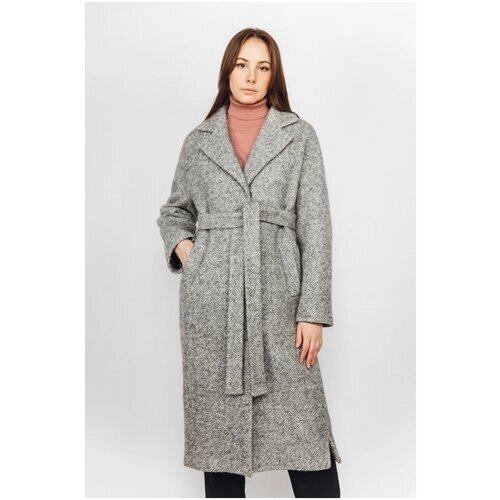 Пальто HYMY, размер 44, серый