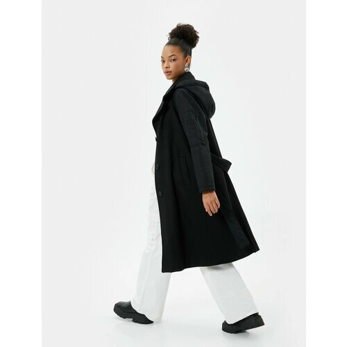 Пальто KOTON, размер 36, черный