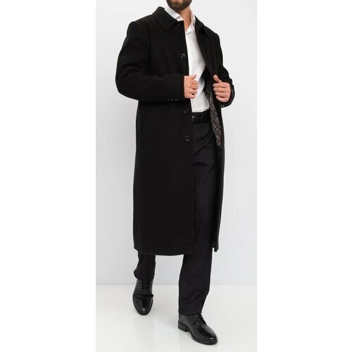 Пальто MISTEKS design, размер 50-182, черный