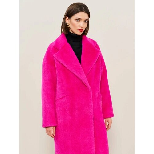 Пальто VIAVILLE, размер 48/50, розовый