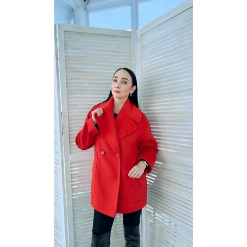 Пальто Zarya MODY, размер 40, красный