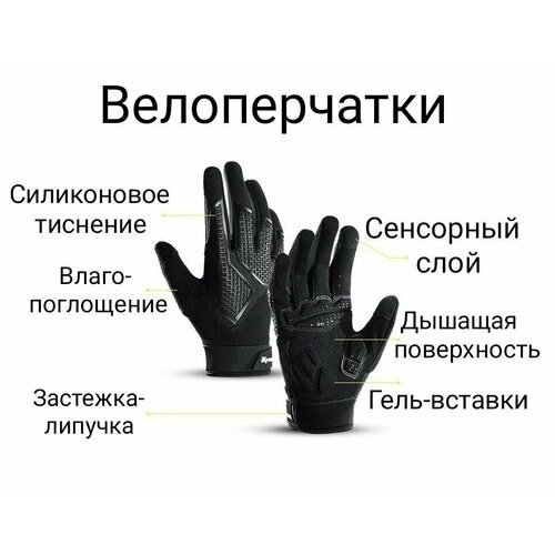 Перчатки , черный