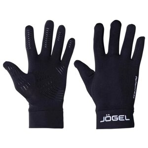 Перчатки игрока Jögel DIVISION PerFormHEAT Fieldplayer Gloves AW21, черный - L