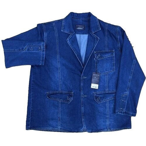Пиджак DEKON`S, однобортный, размер 70, синий