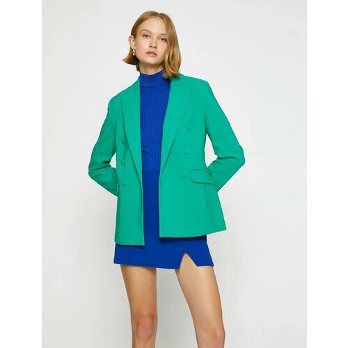 Пиджак KOTON, размер 34, фиолетовый