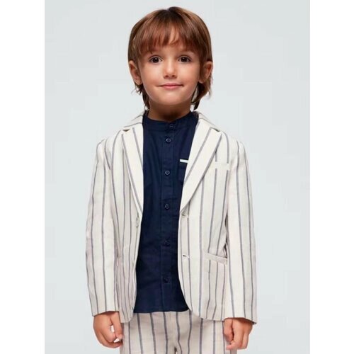 Пиджак Mayoral, размер 128, белый