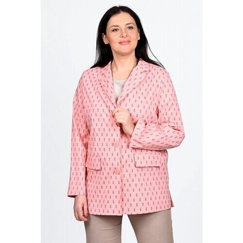 Пиджак SVESTA, размер 62, розовый