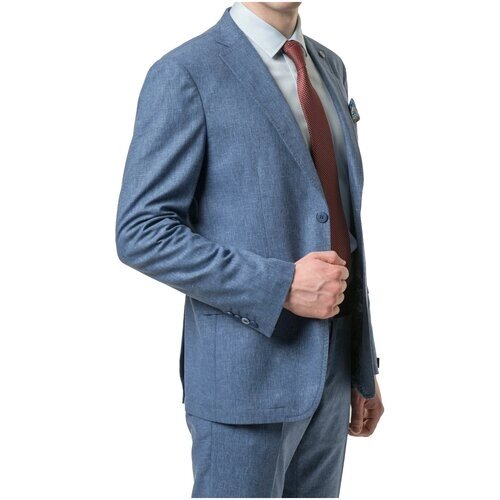 Пиджак Van Cliff, размер 54/170, голубой