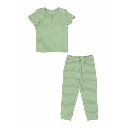 Пижама Oldos, размер 146-72-63, зеленый