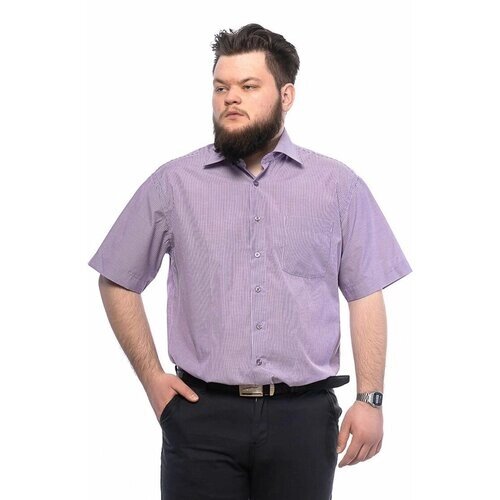 Рубашка Imperator, размер 46/S/170-178/39 ворот, фиолетовый