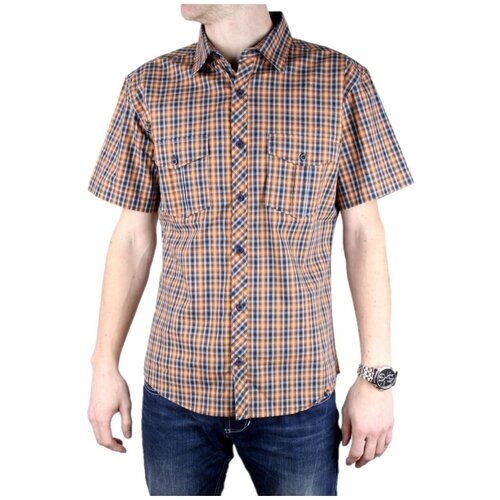 Рубашка Maestro, размер 42/XS/170-178, оранжевый