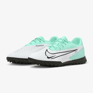 Шиповки NIKE Шиповки Nike Phantom GX Academy TF DD9477-300 DD9477-300, размер 7.5 US, белый, голубой