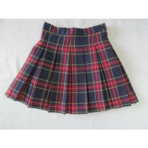Школьная юбка Классики, размер 34, мультиколор