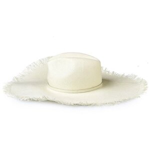 Шляпа PATRIZIA PEPE летняя, размер uni, белый