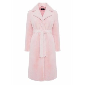 Шуба SAS womanswear, размер XS (40-42), розовый