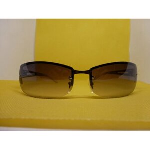 Солнцезащитные очки 203226, коричневый, золотой