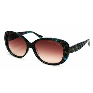 Солнцезащитные очки Christian Lacroix, бабочка, оправа: пластик, градиентные, для женщин