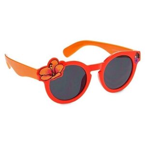 Солнцезащитные очки Disney, оправа: пластик, со 100% защитой от УФ-лучей, для девочек, мультиколор