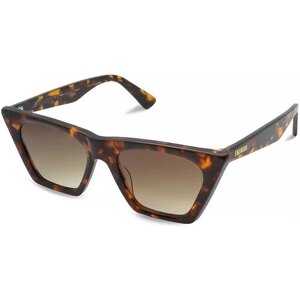 Солнцезащитные очки EIGENGRAU, кошачий глаз, оправа: пластик, градиентные, для женщин, коричневый