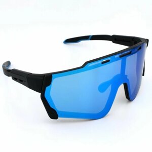 Солнцезащитные очки ENERGY bike design, черный, синий
