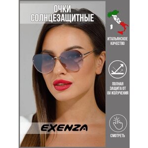 Солнцезащитные очки Exenza, фиолетовый, серебряный