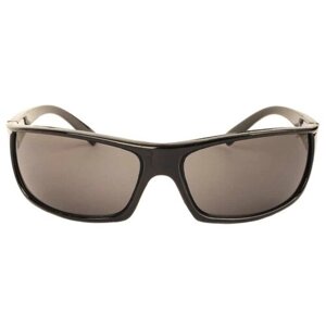 Солнцезащитные очки Kanevin, прямоугольные, оправа: пластик, спортивные, для мужчин, черный