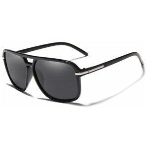 Солнцезащитные очки KINGSEVEN N7106_Bright_Black, черный