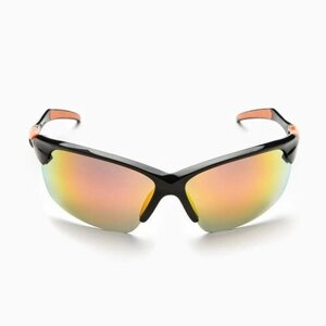 Солнцезащитные очки , кошачий глаз, оправа: пластик, спортивные, с защитой от УФ, для женщин, черный