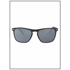 Солнцезащитные очки New Balance, прямоугольные, поляризационные, с защитой от УФ, для мужчин, черный