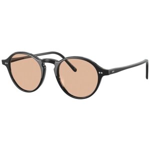 Солнцезащитные очки Oliver Peoples, оправа: пластик, коричневый