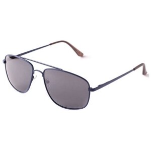Солнцезащитные очки , оправа: металл, с защитой от УФ, для мужчин, синий