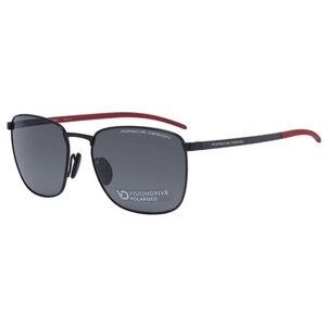 Солнцезащитные очки Porsche Design, бесцветный, черный