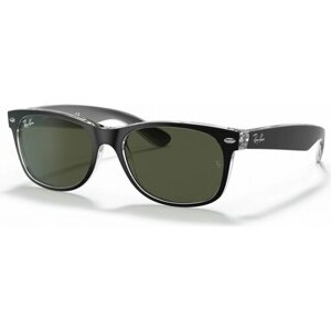 Солнцезащитные очки Ray-Ban RB 2132 6052, прямоугольные, оправа: пластик, с защитой от УФ, бесцветный