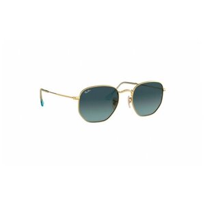 Солнцезащитные очки Ray-Ban, золотой, синий