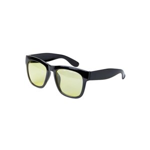 Солнцезащитные очки S4314, квадратные, оправа: пластик, желтый