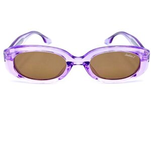 Солнцезащитные очки Smakhtin'S eyewear & accessories, узкие, оправа: пластик, с защитой от УФ, для женщин, фиолетовый