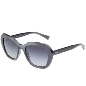 Солнцезащитные очки StyleMark, бабочка, устойчивые к появлению царапин, градиентные, поляризационные, с защитой от УФ, для женщин, серый