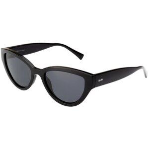 Солнцезащитные очки StyleMark, кошачий глаз, поляризационные, с защитой от УФ, устойчивые к появлению царапин, для женщин, черный