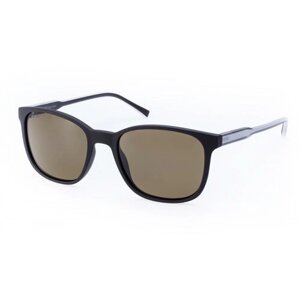 Солнцезащитные очки StyleMark, квадратные, поляризационные, с защитой от УФ, устойчивые к появлению царапин, для женщин, коричневый