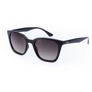Солнцезащитные очки StyleMark, вайфареры, поляризационные, с защитой от УФ, градиентные, устойчивые к появлению царапин, для женщин, коричневый