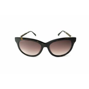 Солнцезащитные очки SWAROVSKI, кошачий глаз, с защитой от УФ, градиентные, для женщин, коричневый