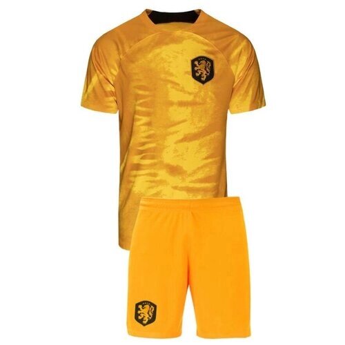 Спортивная форма для мальчиков, размер 110-120, желтый
