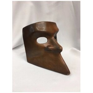 Венецианская маска Bauta коричневая (12152)